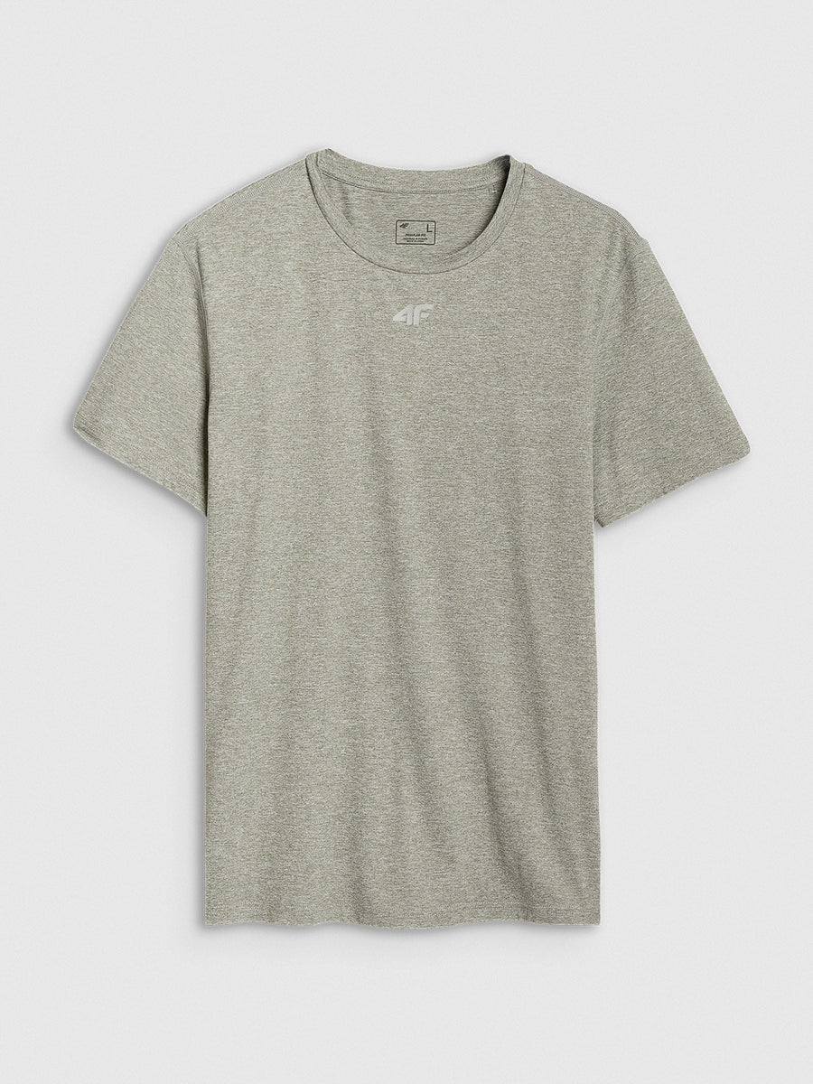 4F TSHIRT FNK, OLIVE MELANGE/1344