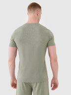 4F TSHIRT FNK, OLIVE MELANGE/1344