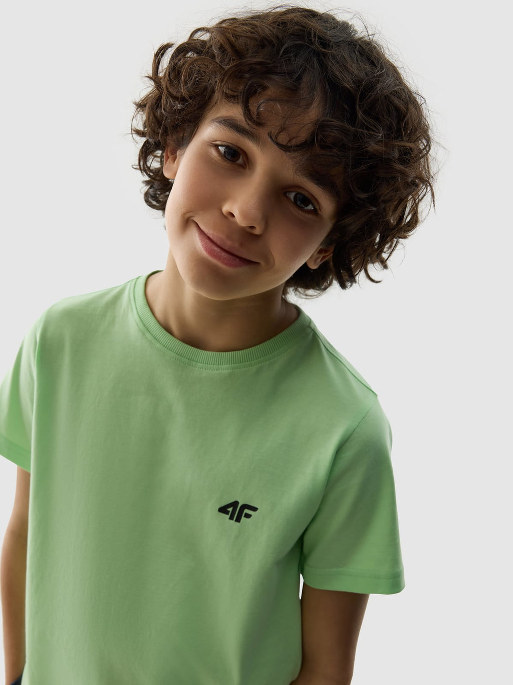 4F TSHIRT, LIGHT GREEN kids