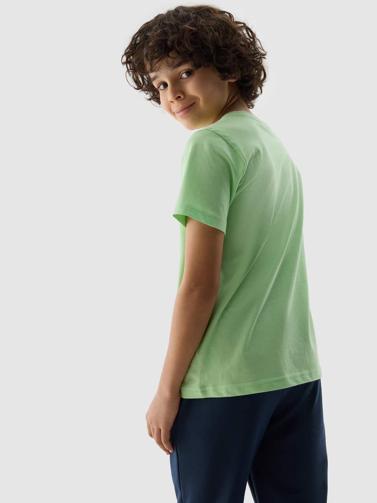 4F TSHIRT, LIGHT GREEN kids