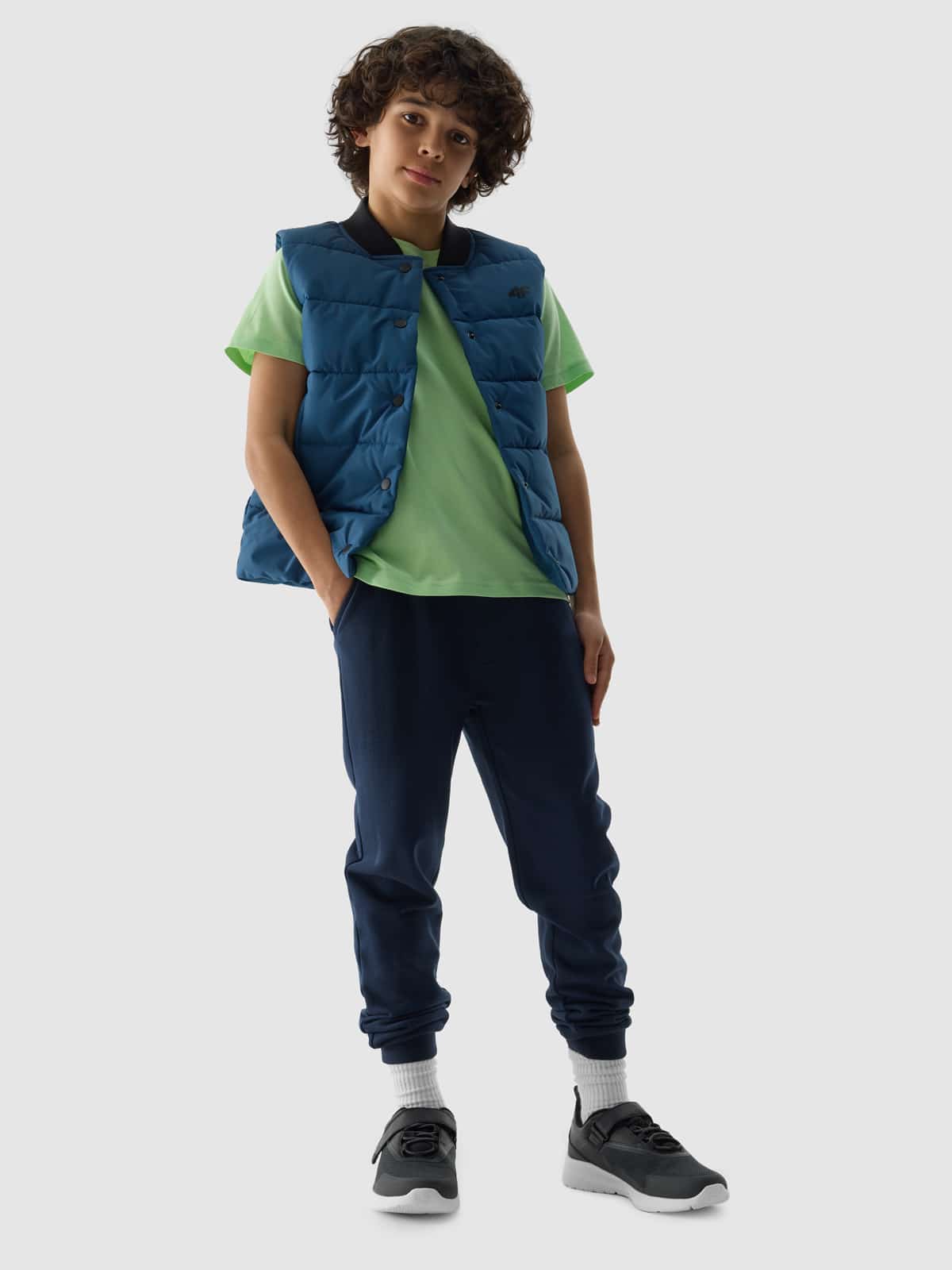 4F TSHIRT, LIGHT GREEN kids