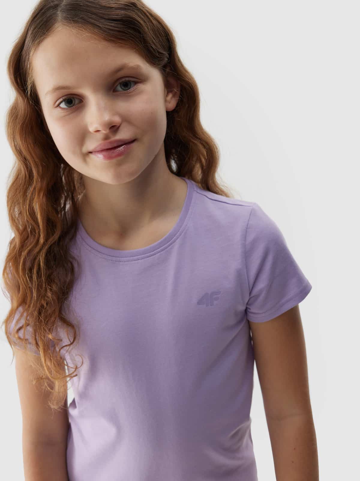 4F TSHIRT, LIGHT VIOLET/52s