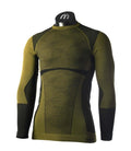 mico man long sleeves round neck shirt warm control skintech