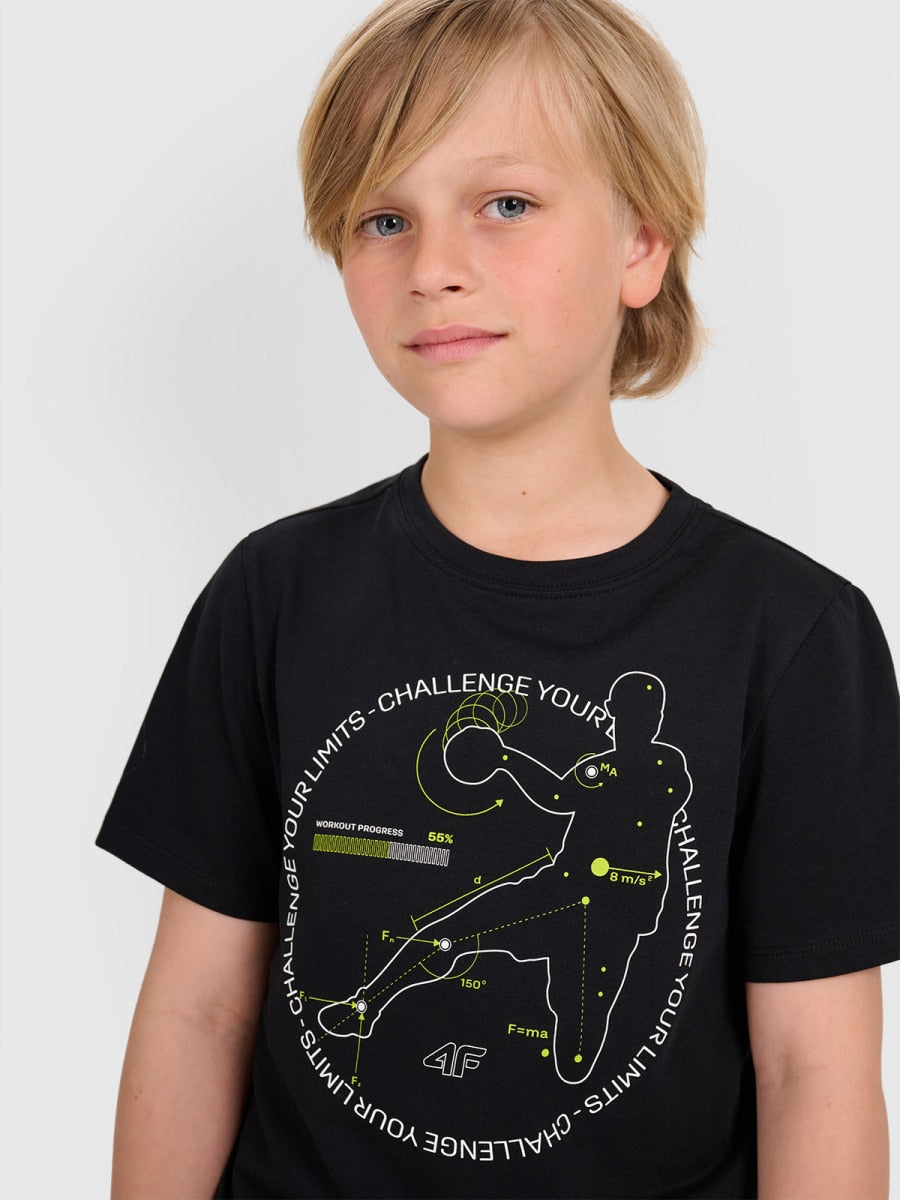 tkrekls tshirt deep black 4f jwaw25ttshm2413 20s