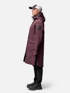 tokoi ii w dx parka fudge maroon red ha 065 0562 c68