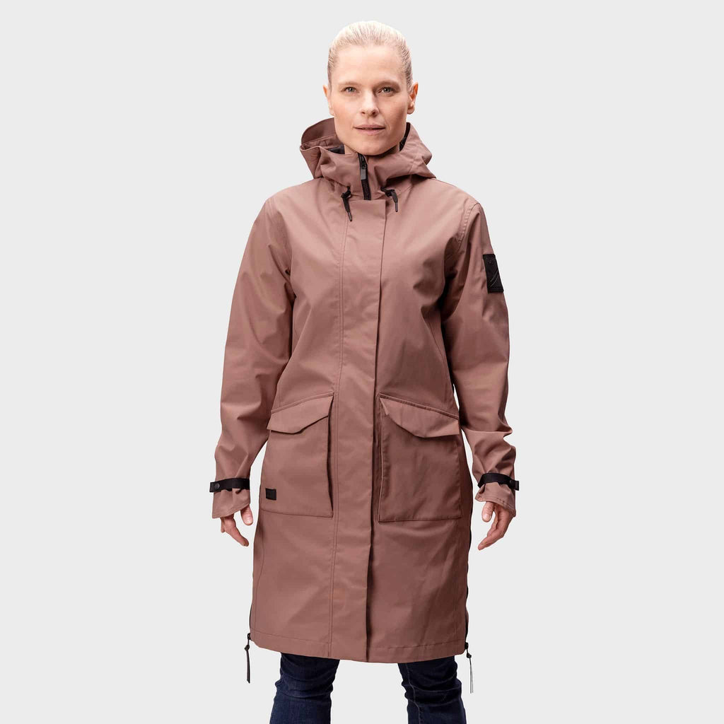 Halti Tokoi Women’s DrymaxX Parka Jacket, Nutmeg Brown