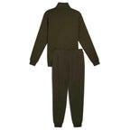 treniņtērps ess sweat suit tr dark olive pu 684848 70