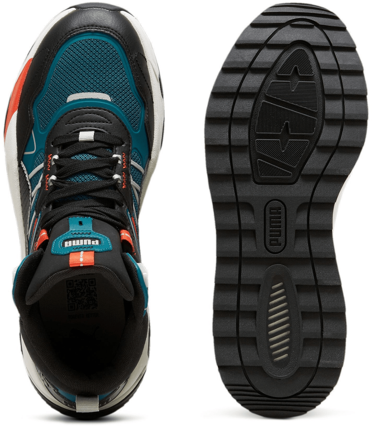 Puma Trinity Mid Hybrid Cold Green-PUMA Black