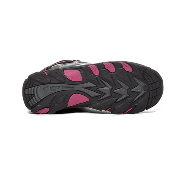 Catmandoo Polly Jr outdoor shoe, dk grey/fuchsia