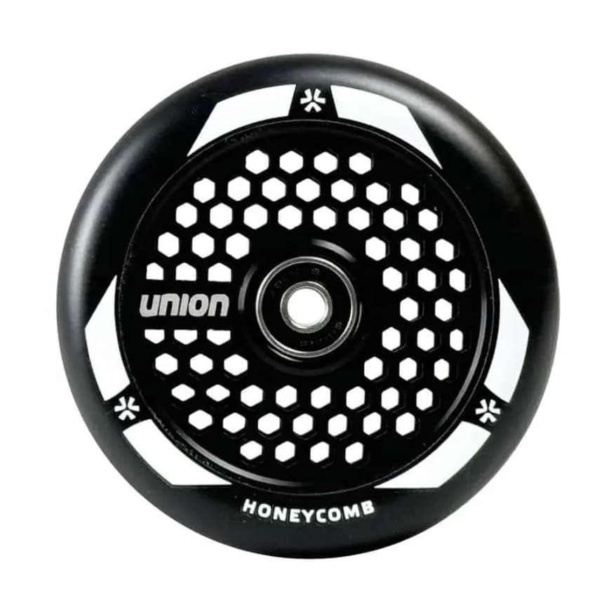 union honeycomb pro scooter wheel 110mm black un 104882