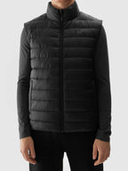 4F VEST JACKET, DEEP BLACK/098