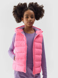 4F VEST JACKET, HOT PINK NEON