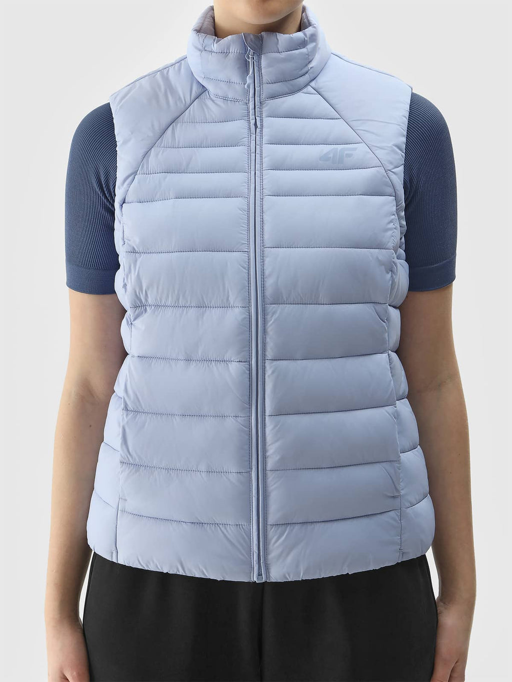 4F VEST JACKET, LIGHT BLUE/111