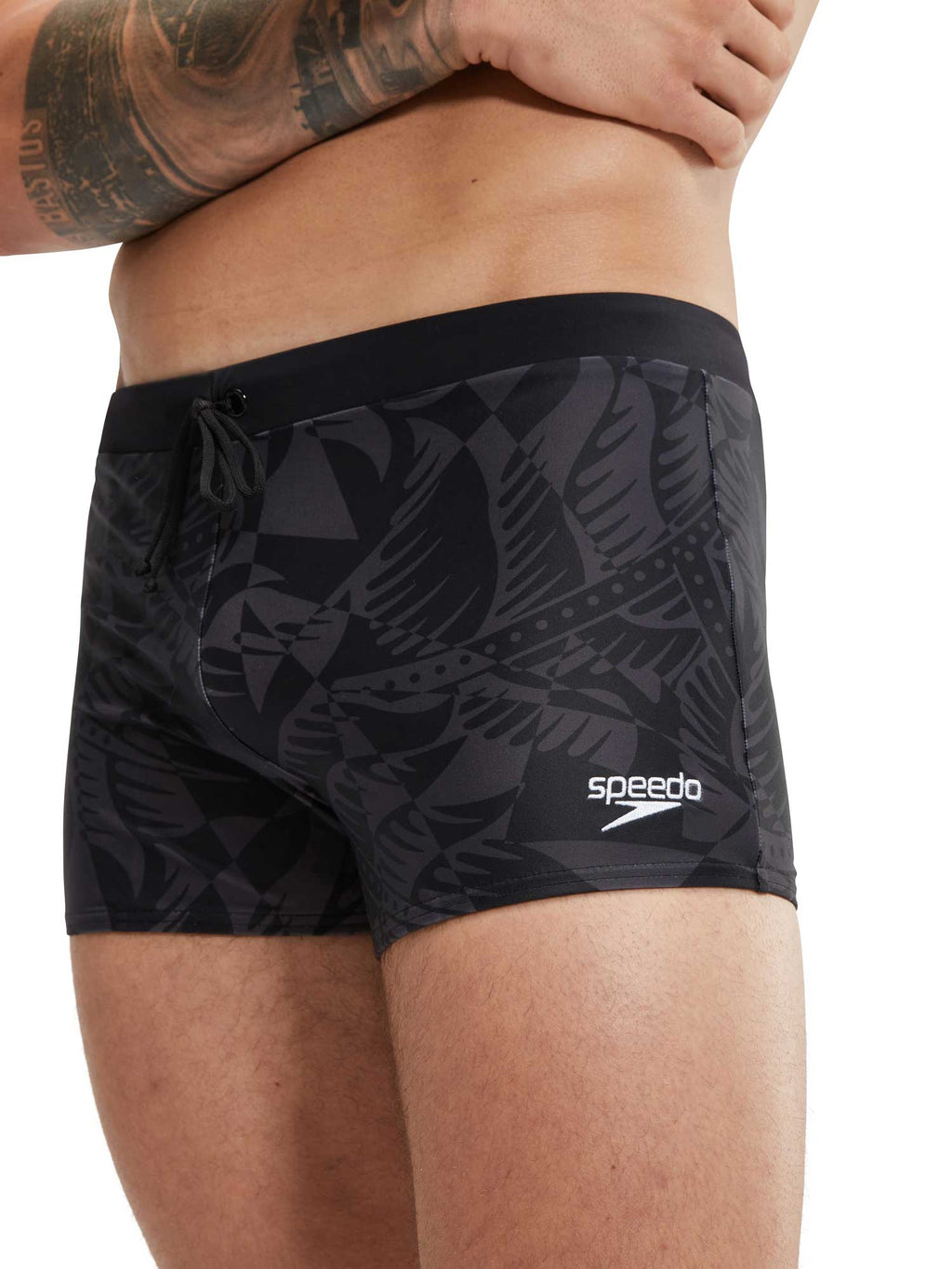 Speedo Valmilton Aquashort M, Black, Oxid Grey