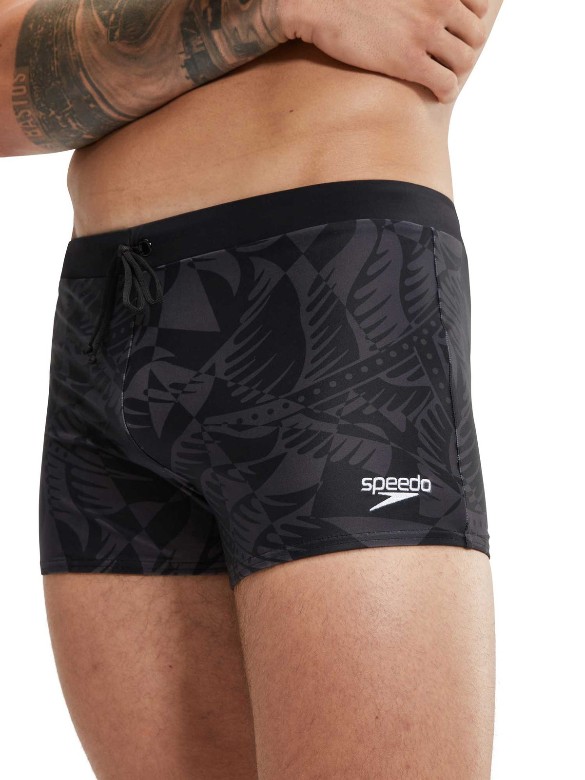 Speedo Valmilton Aquashort M, Black, Oxid Grey