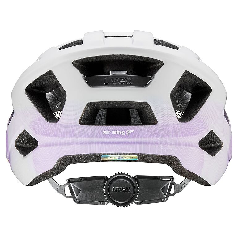uvex air wing 2 cc  lilac-white matt 50-54