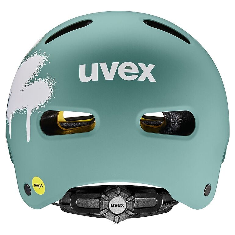 uvex kid 4 style MIPS  spray sage green matt 55-58