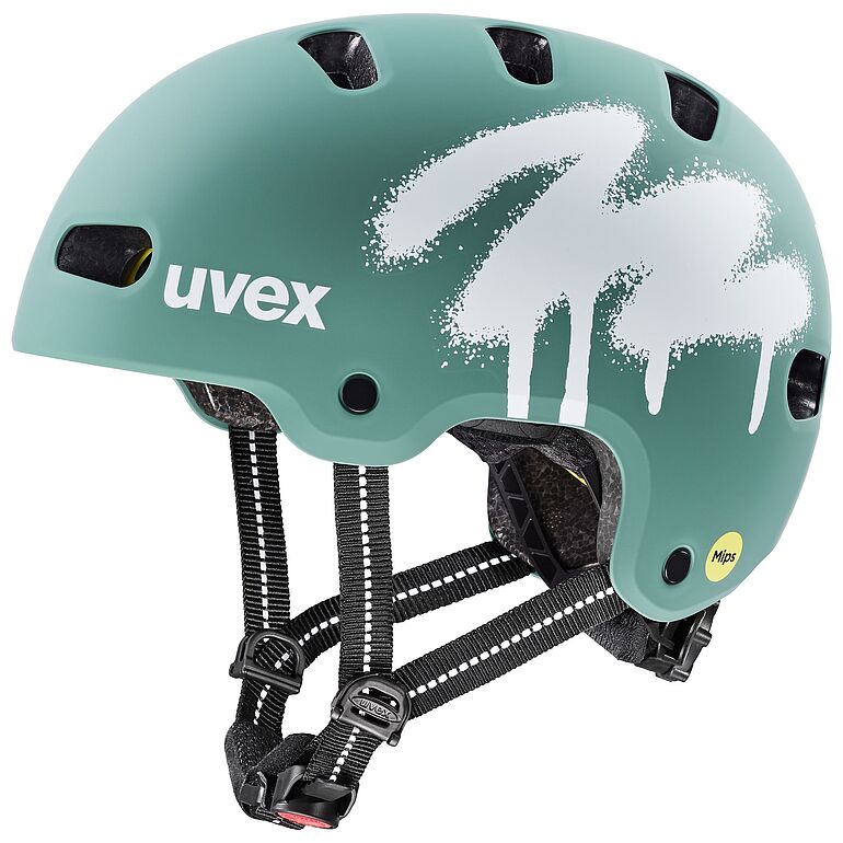 veloķivere uvex kid 4 style mips spray sage green matt 55 58uv4148240315 www fans lv