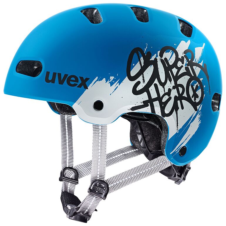 veloķivere uvex kid 4 style super hero blue matt 51 55uv4148230413 www fans lv