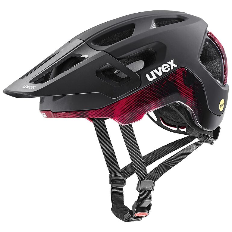veloķivere uvex react mips black ruby red matt 59 61uv4107121017 www fans lv