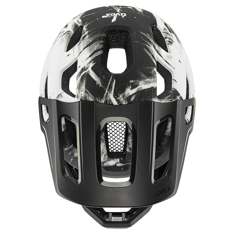 veloķivere uvex react jr fullface black white matt 52 56 uv4146980115 www fans lv 2
