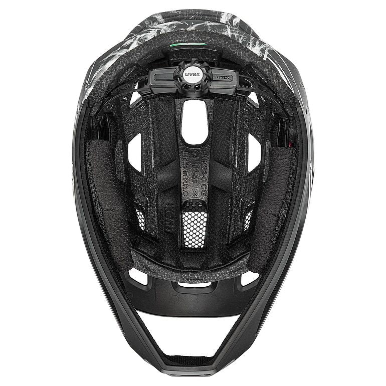 veloķivere uvex react jr fullface black white matt 52 56 uv4146980115 www fans lv 4