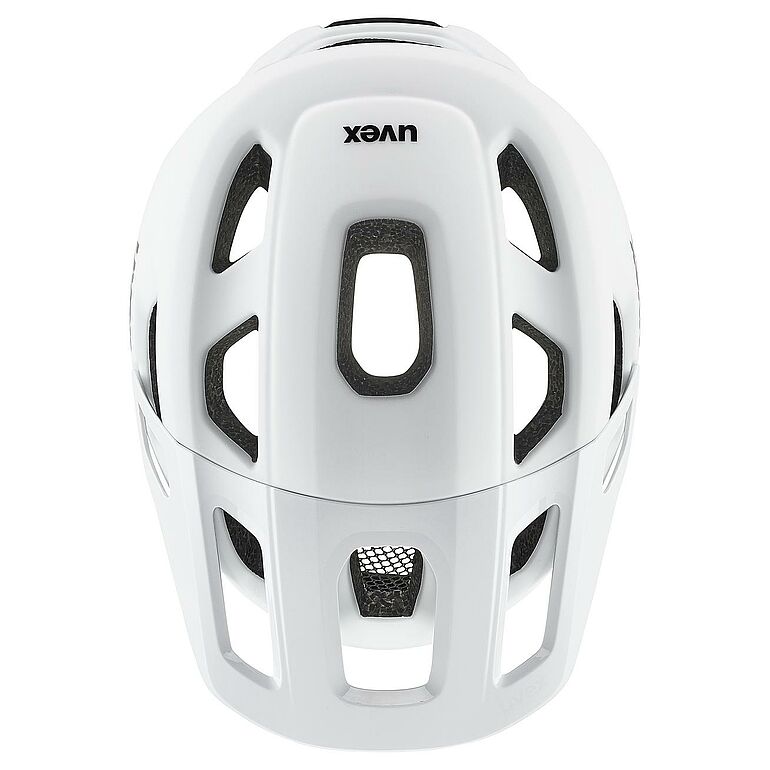 uvex react jr  white matt 52-56