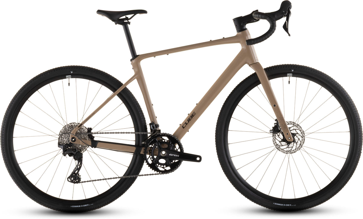 velosipēds cube nuroad race cappucino 129460