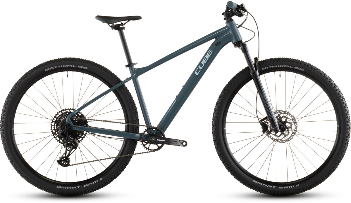 velospēds cube attention slx storm n blue c1 142210 fans lv