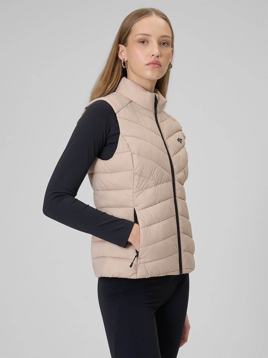veste vest jacket beige 4f wss26tvjaf347 83s