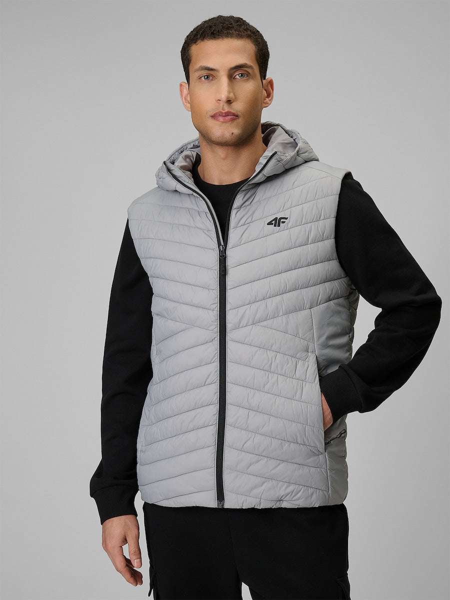 veste vest jacket cold light grey 4f wss26tvjam344 27s
