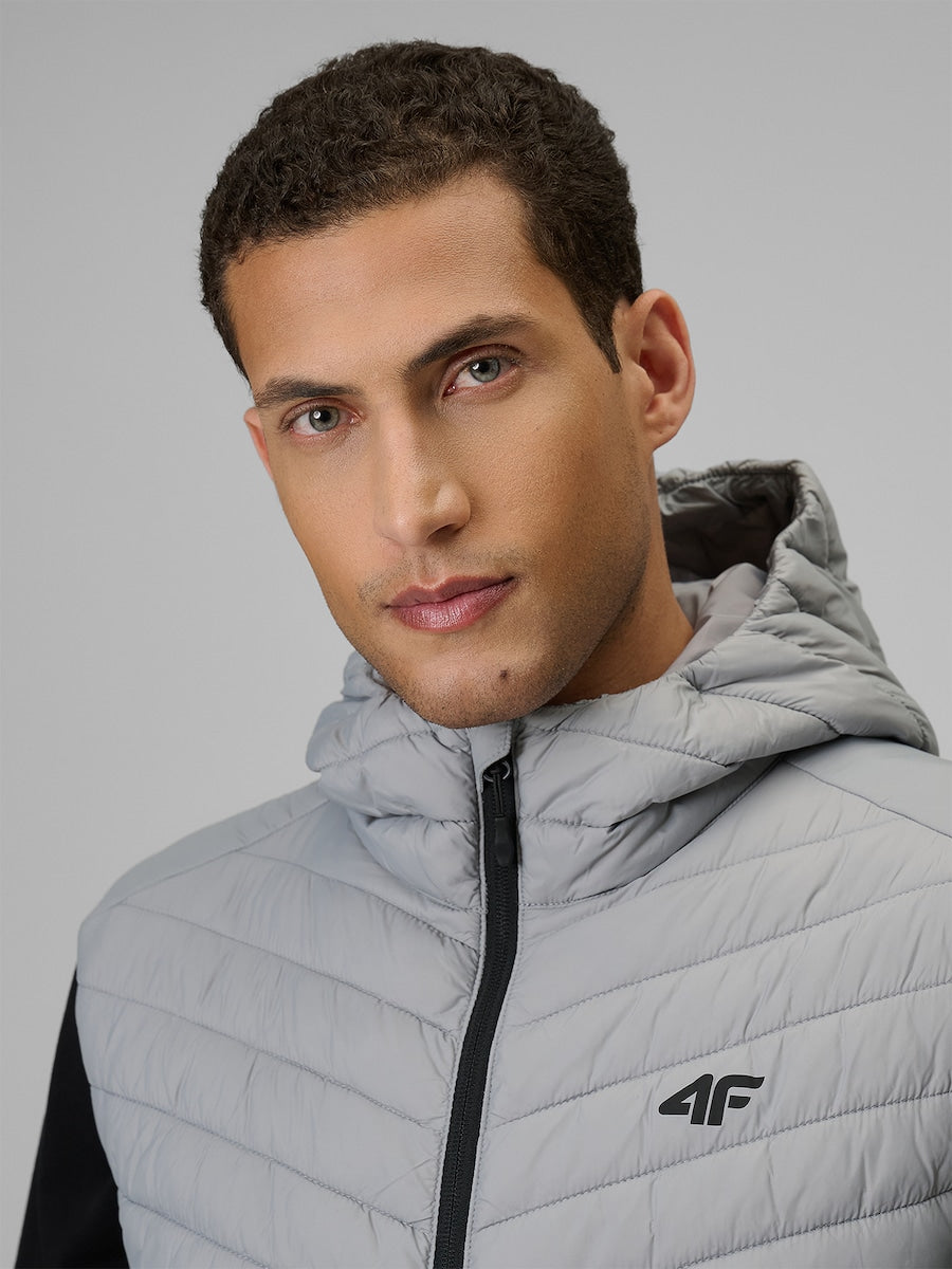 4F VEST JACKET, COLD LIGHT GREY/344