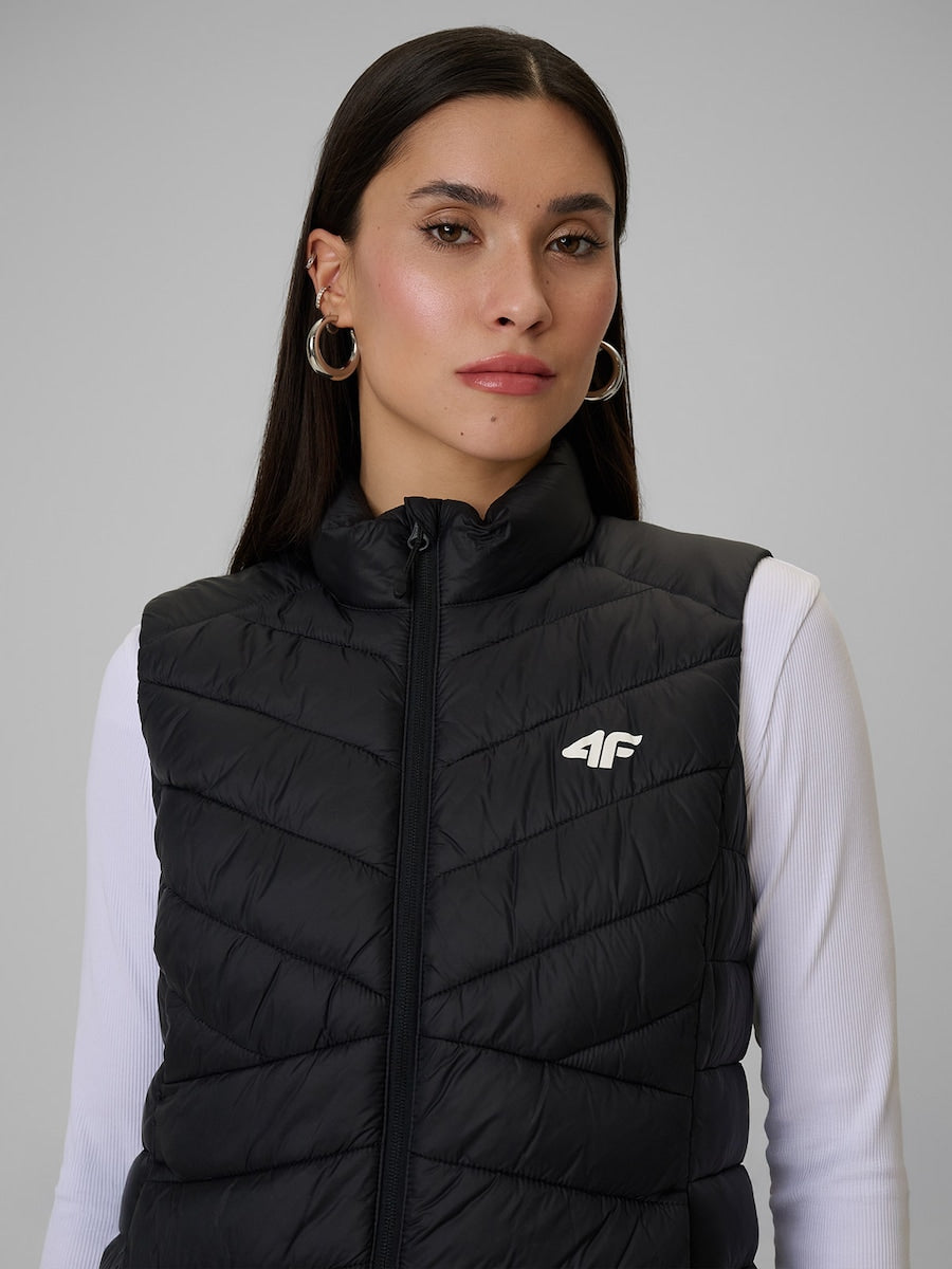 4F VEST JACKET, DEEP BLACK/347