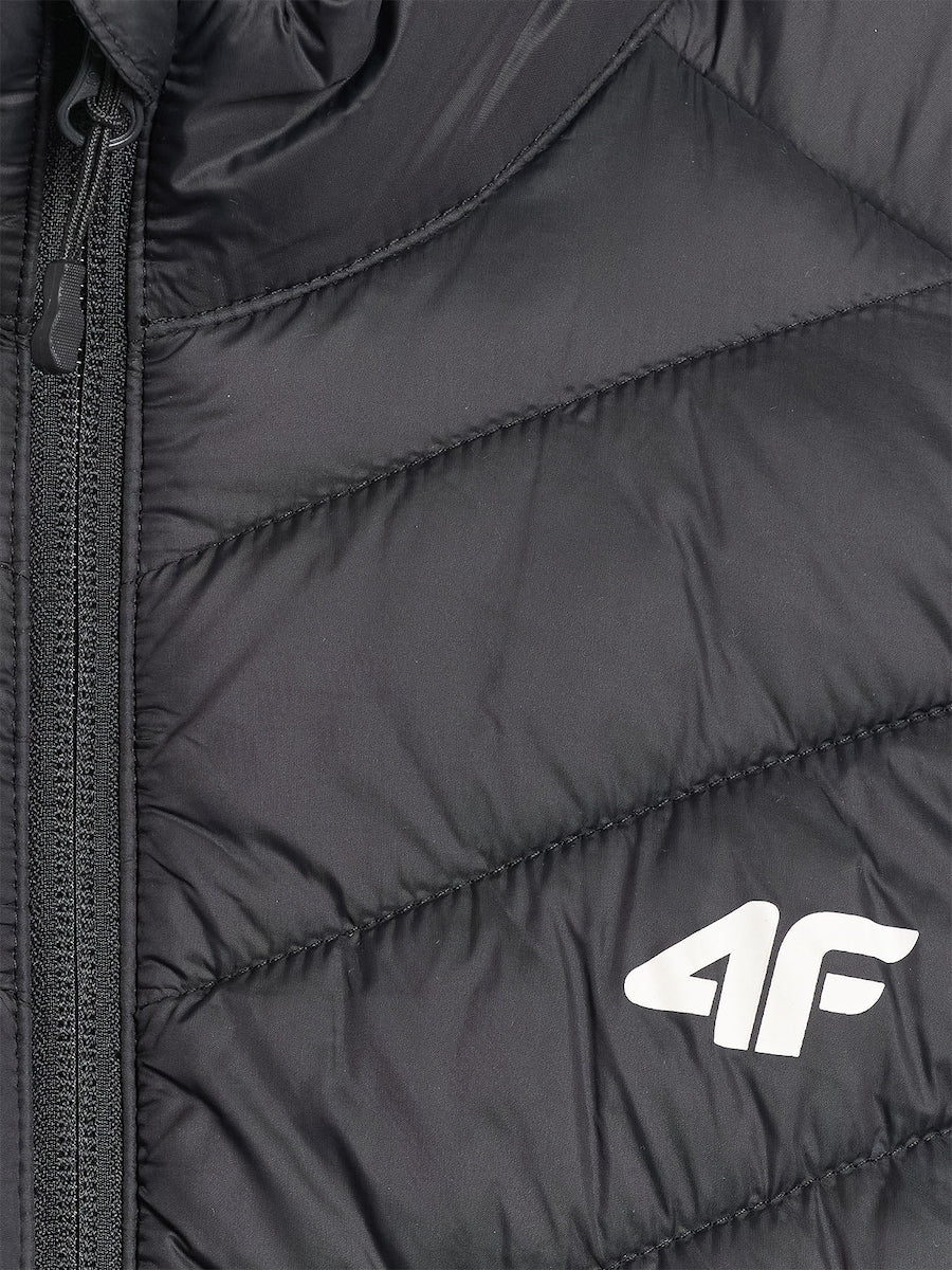 4F VEST JACKET, DEEP BLACK/347