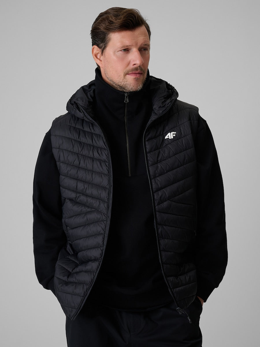 veste vest jacket deep black 4f wss26tvjam344 20s