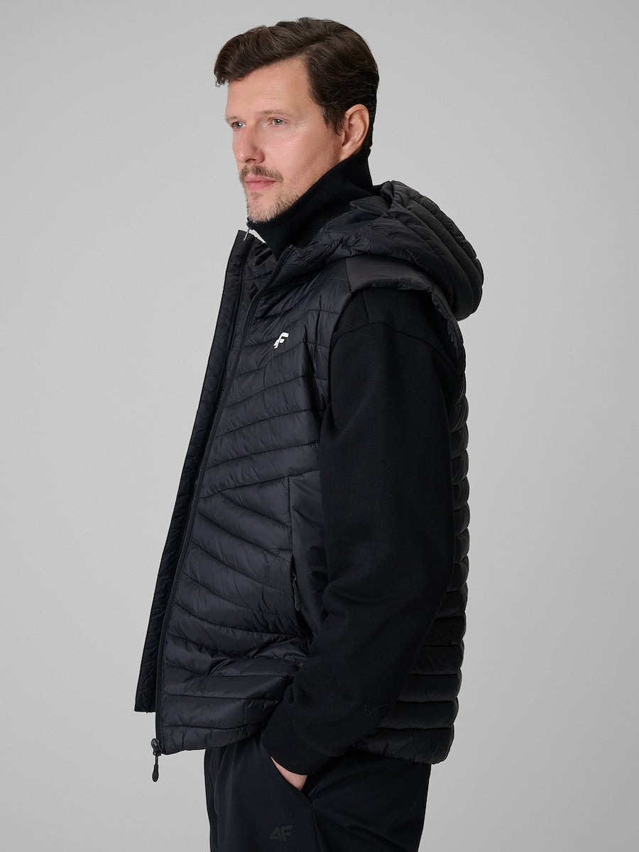 veste vest jacket deep black 4f wss26tvjam344 20s