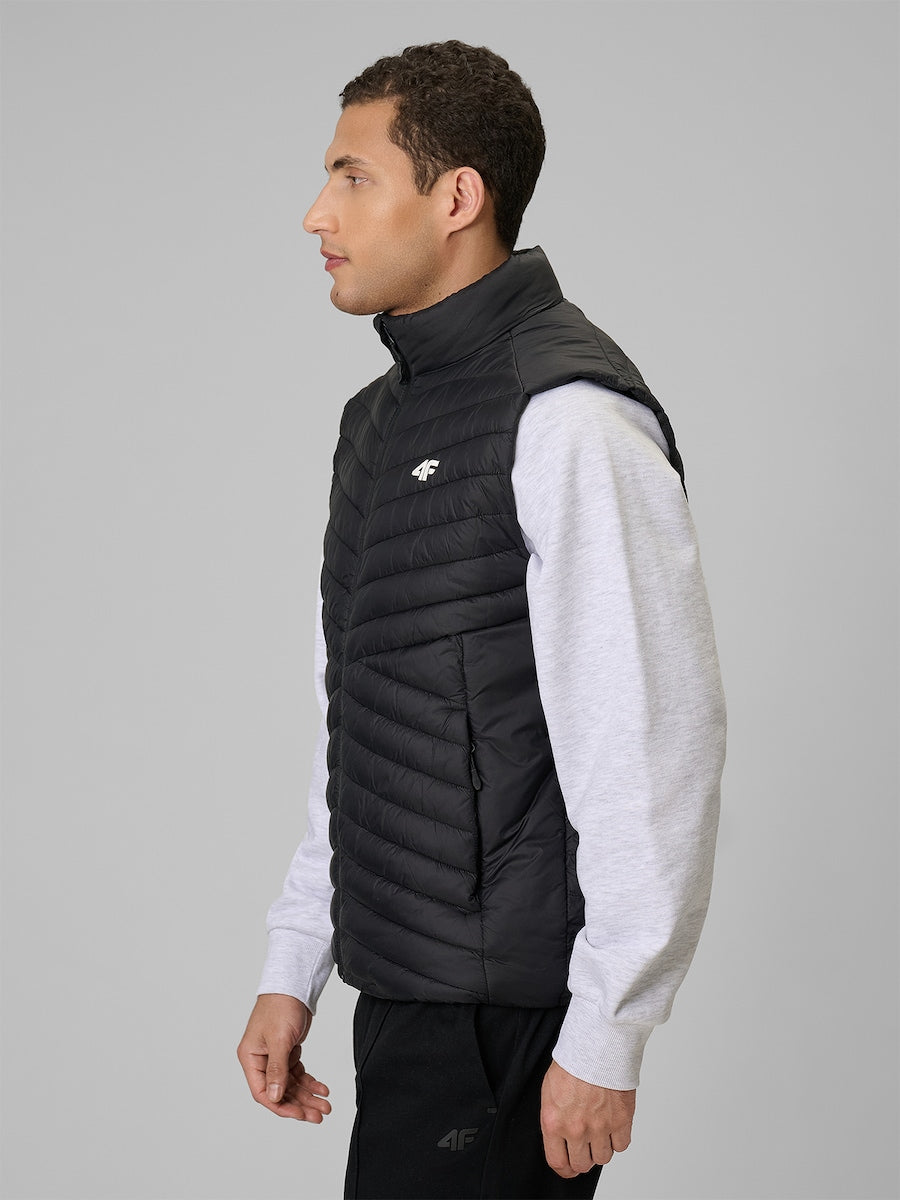 4F VEST JACKET, DEEP BLACK/345