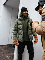 virsjaka brahe m puffer jacket four leaf clover green ha 065 0568 b56 3