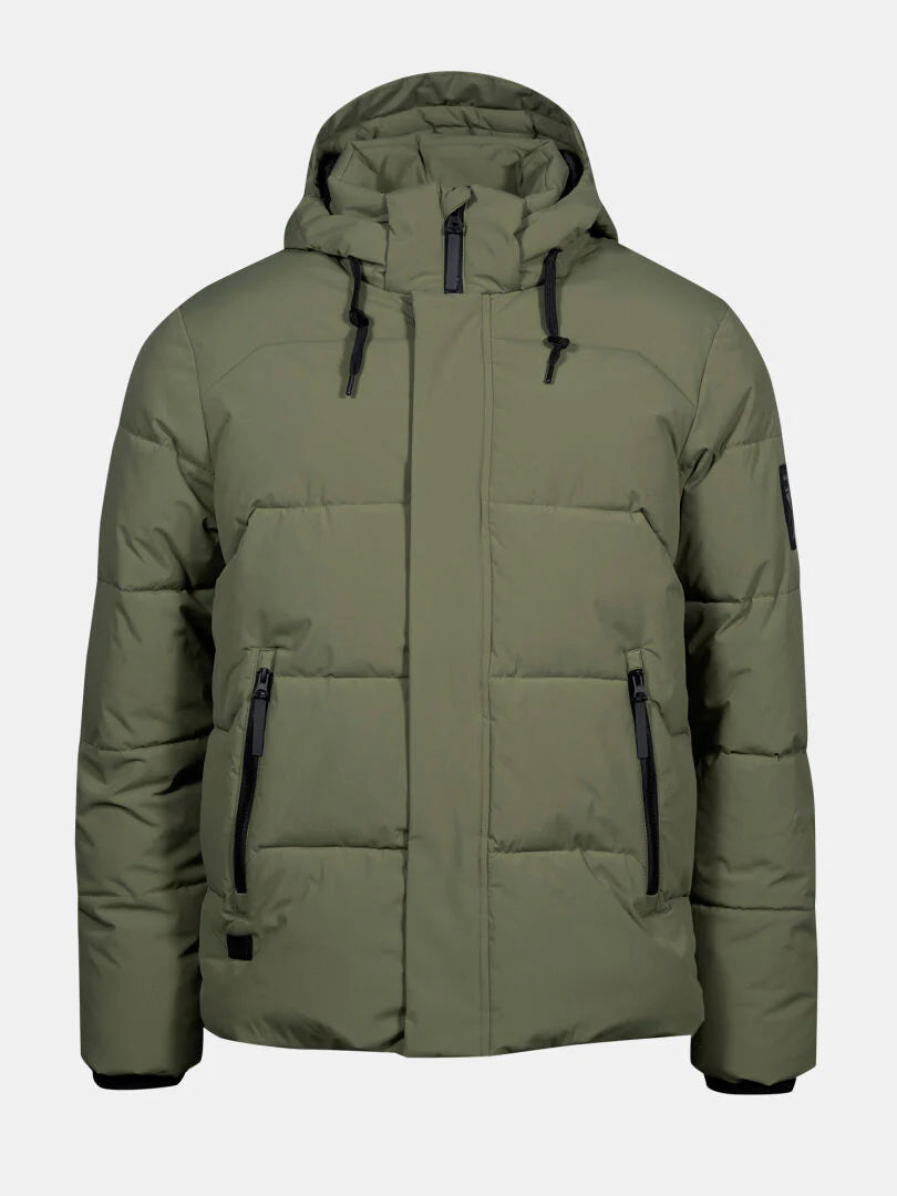 virsjaka brahe m puffer jacket four leaf clover green ha 065 0568 b56 4