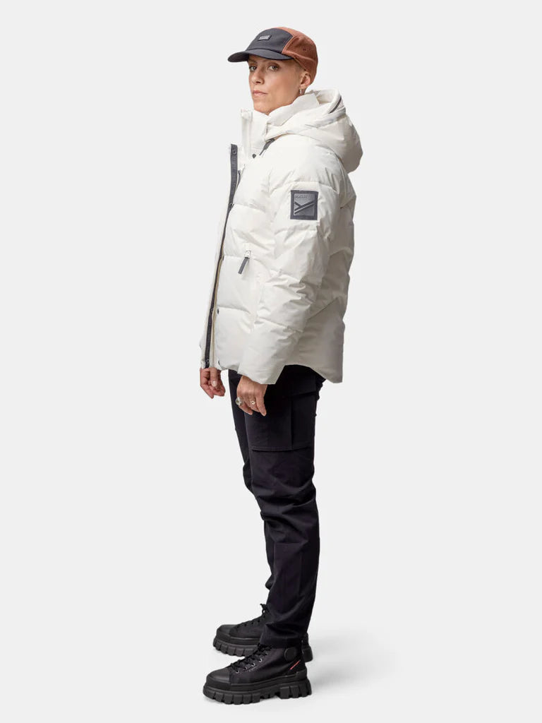 Halti Brahe W puffer jacket, Snow White