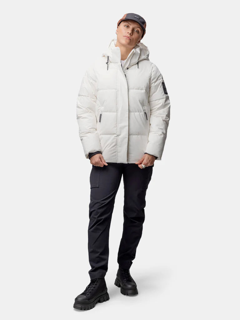 Halti Brahe W puffer jacket, Snow White