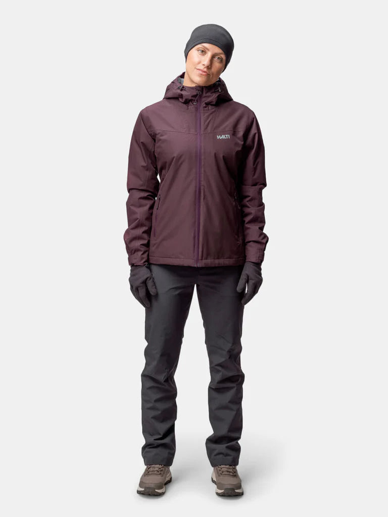 Halti Forter W Dx Warm jkt, Black