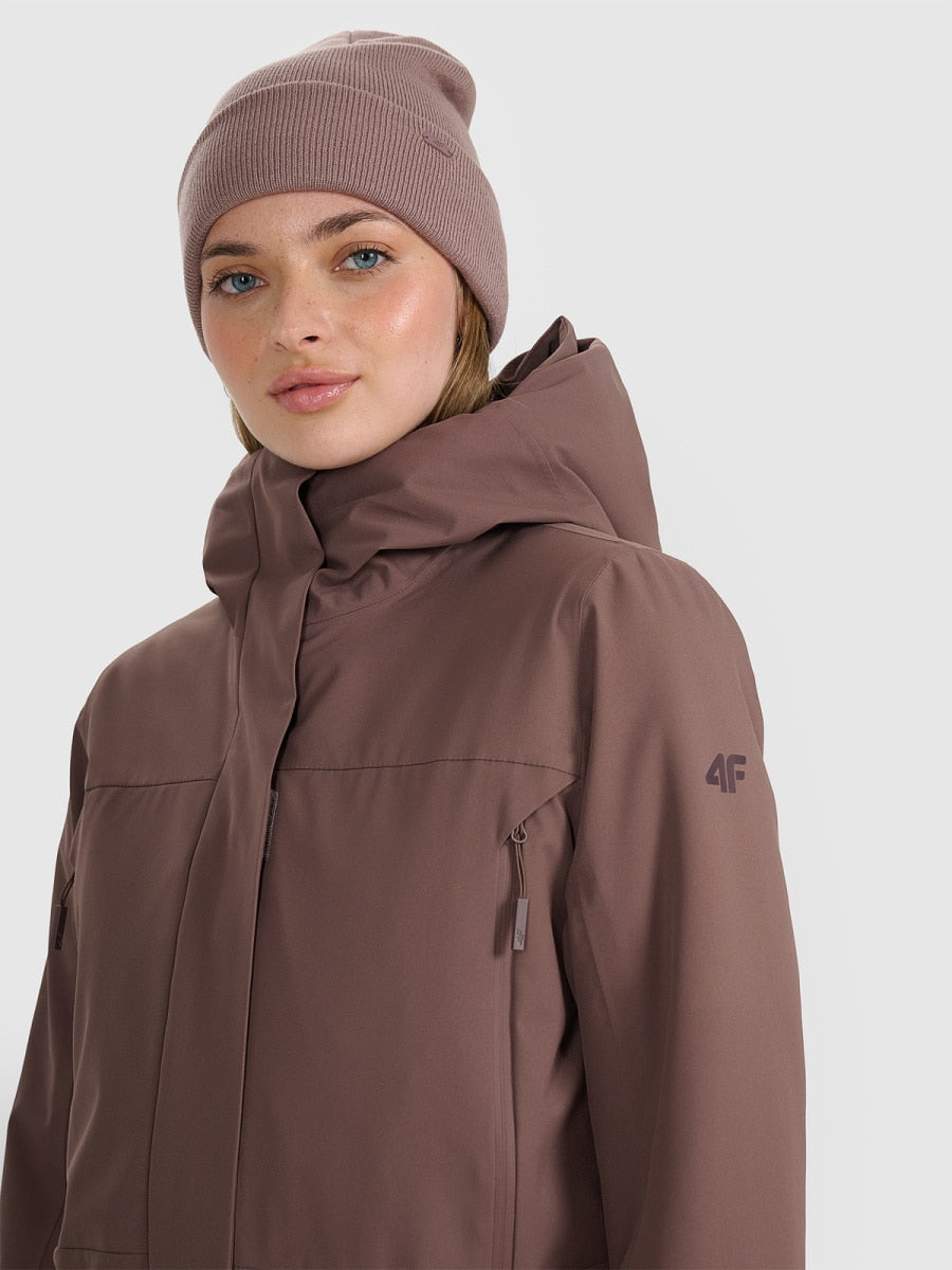 virsjaka technical jacket dark brown 4f waw25ttjaf0786 80s 1