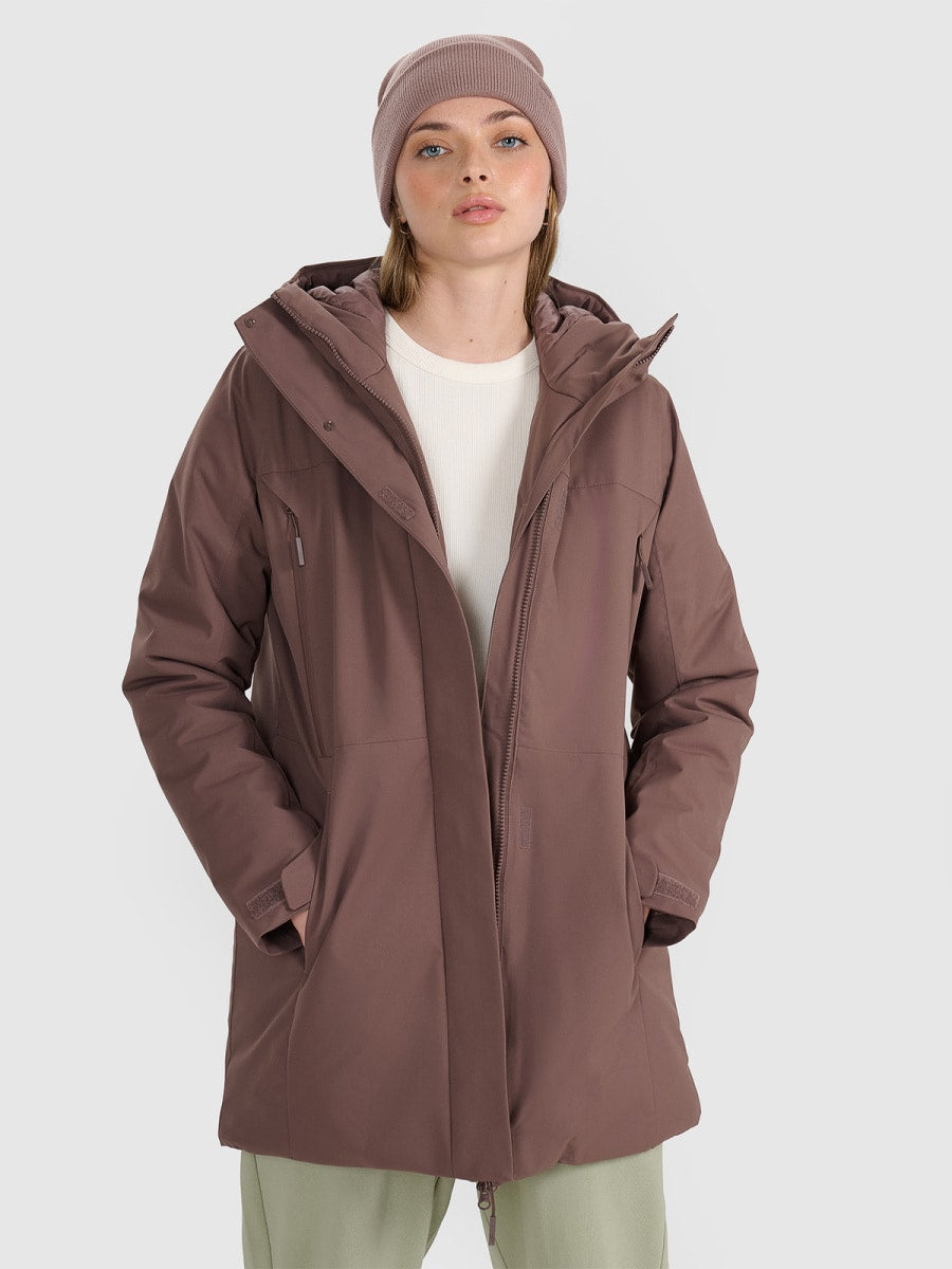 virsjaka technical jacket dark brown 4f waw25ttjaf0786 80s