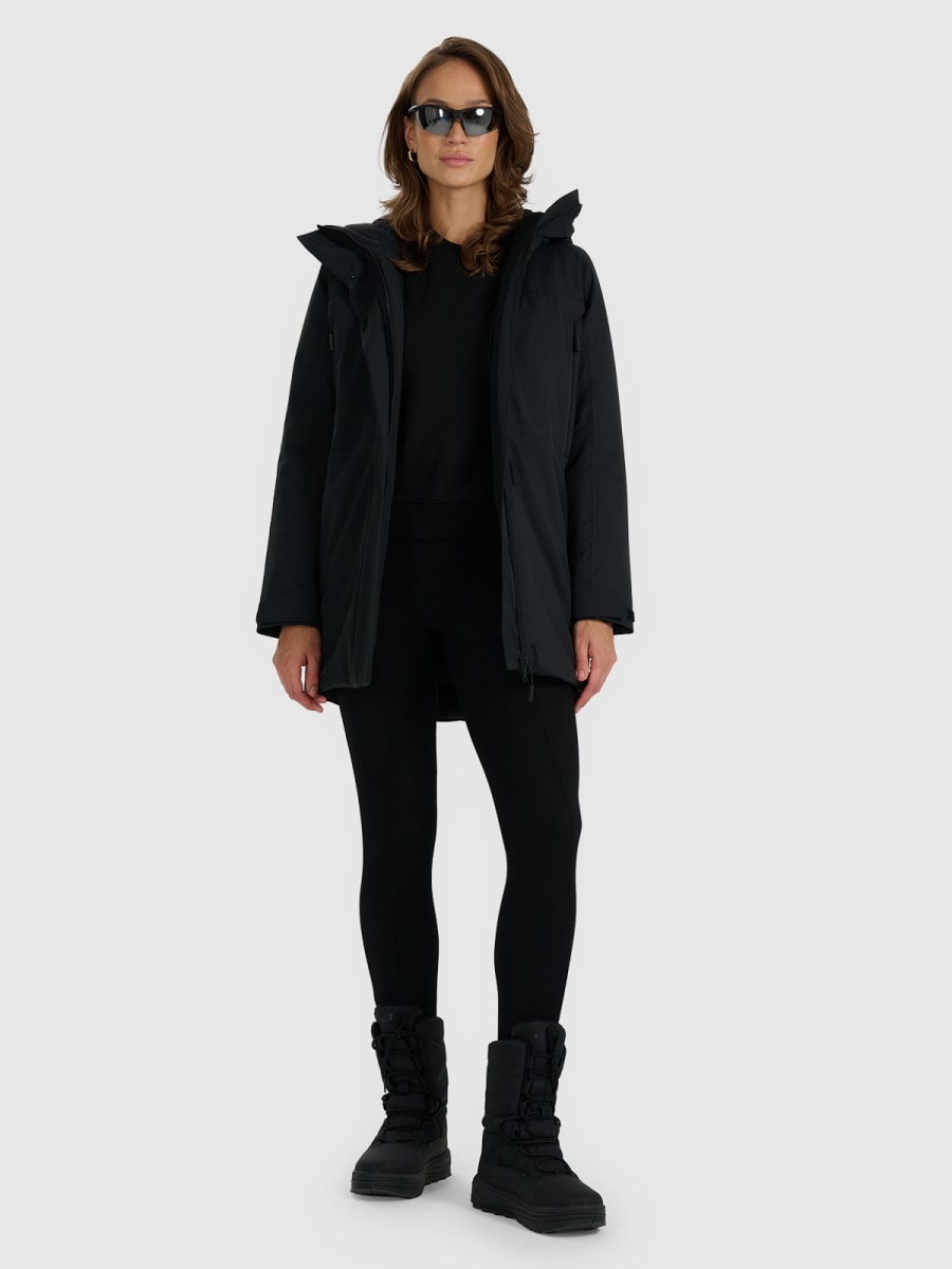 4F TECHNICAL JACKET, DEEP BLACK