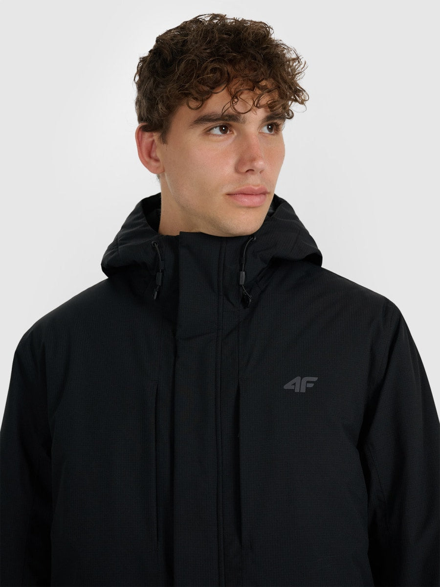 4F TECHNICAL JACKET, DEEP BLACK/0884