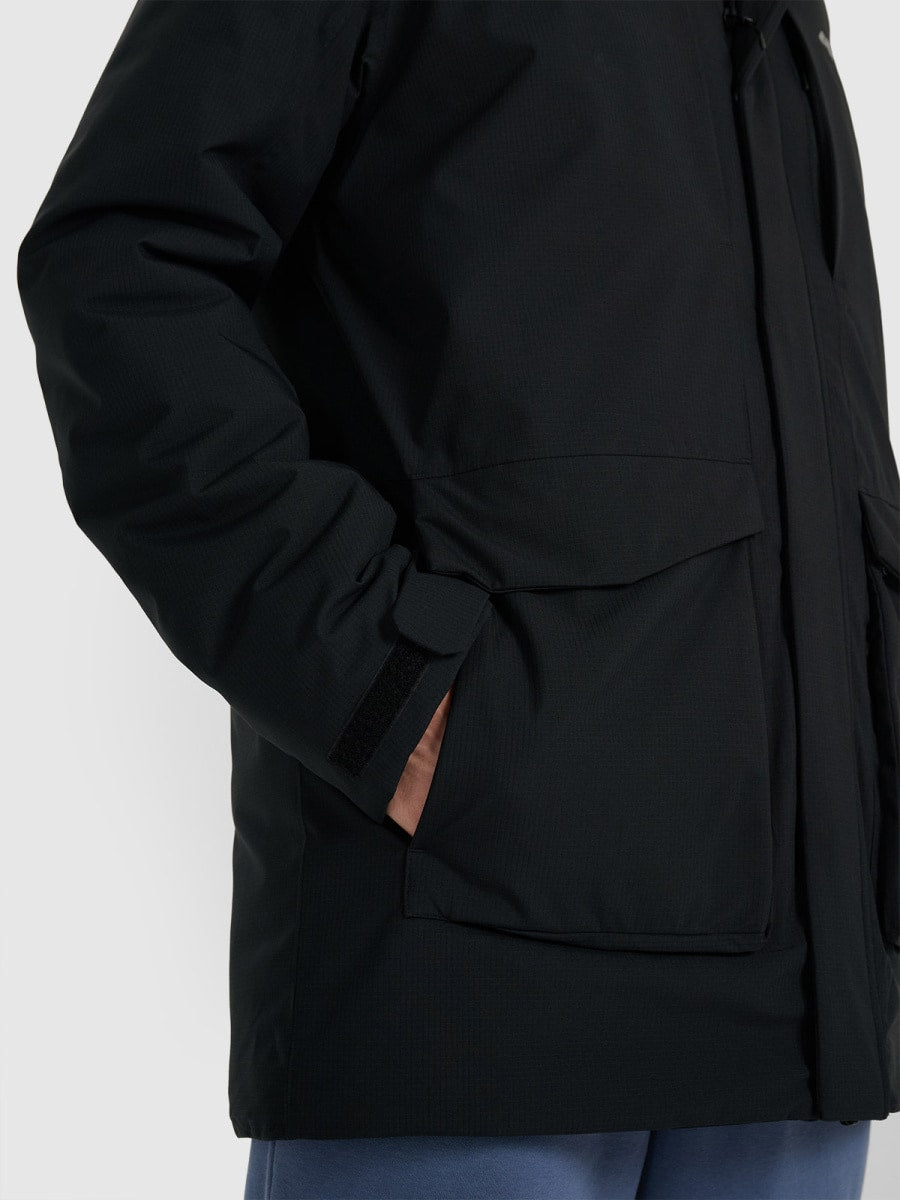 4F TECHNICAL JACKET, DEEP BLACK/0884