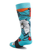 W Double Sock Floral 1