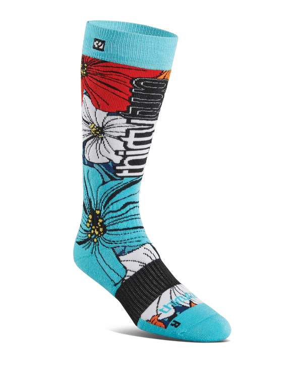 W Double Sock Floral