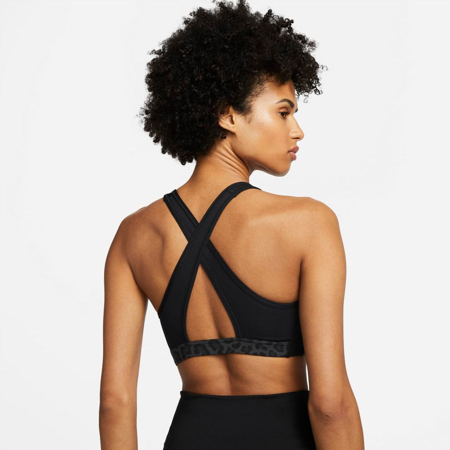 Nike W NK DF SWSH CRS BK AOP BRA